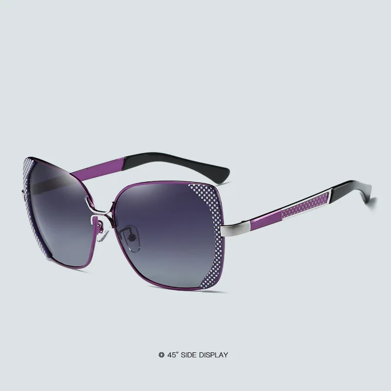 AUPHILLO женские солнцезащитные очки с бабочкой брендовые дизайнерские градиентные линзы негабаритные солнцезащитные очки поляризованные