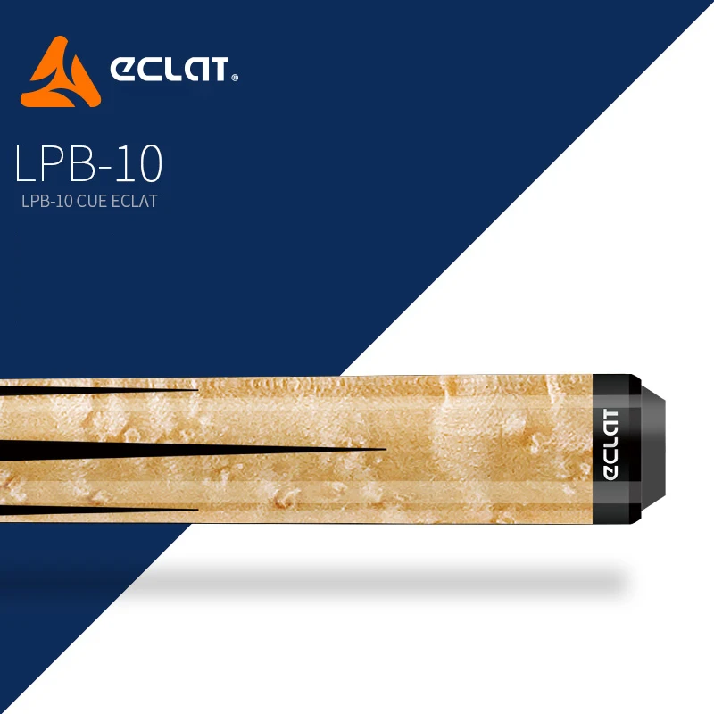 

ECLAT LPB-09-10 Pool Cue 1/2 Piece Pool Cue Stick 12.6 mm Tip Billiard Cue Professional Canadian Maple Technology High-end Stick