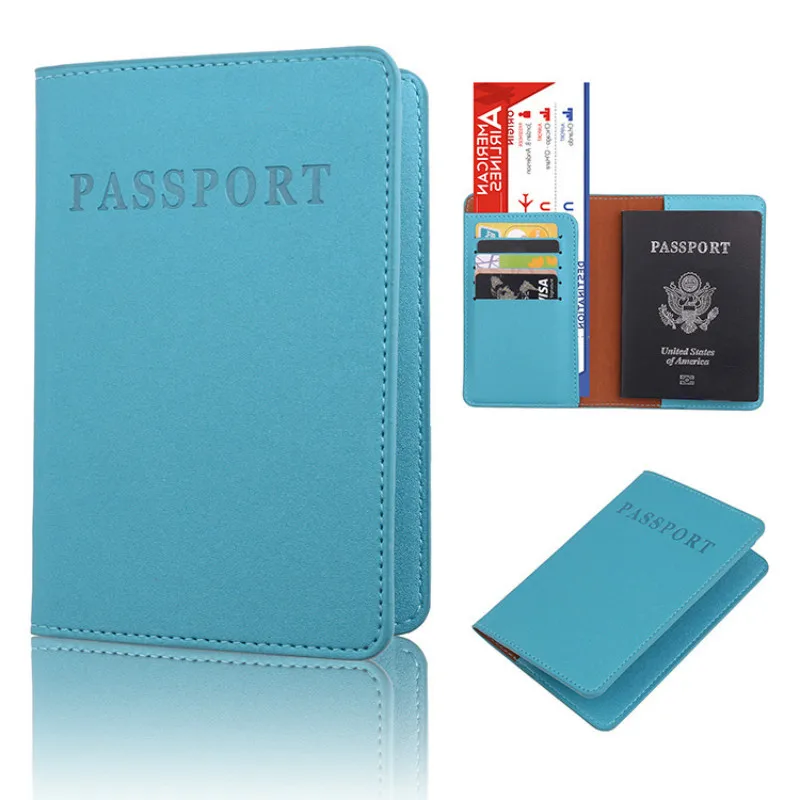 Обложка для паспорта из искусственной кожи многофункциональные дорожные аксессуары для документов кредитный держатель для карт дорожная сумка для паспорта