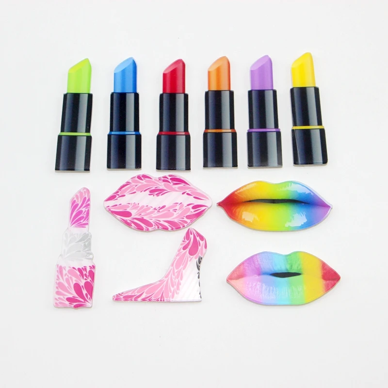 Beautiful lips Souvenir fridge for kids colorful crayon Fashion