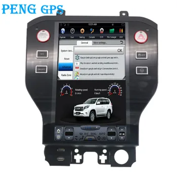 

11.8 Inch Tesla style Car Radio For Ford Mustang 2015+ GPS Navigation Radio Tape Recorder Headunit Multimedia No DVD Player IPS