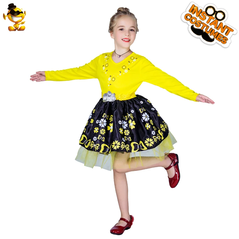 

DSPLAY Cosplay Original High-Quality New Style Fashionable Children's The Wiggles Dress Temperament Festival Party Girls Sets