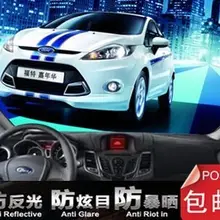 Dashmats автомобиль-Средства для укладки волос крышка приборной панели для Ford Fiesta ST MK7 2009 2010 2011 2012 2013