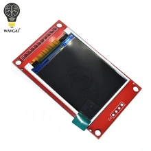 Wavgat 1.8 polegada tft lcd módulo tela spi serial 51 drivers 4 io driver tft resolução 128*160 1.8 polegada tft interface