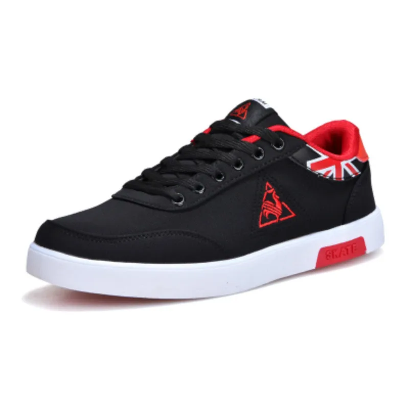 New 2019 Spring Summer Canvas Shoes Men Sneakers Low top Black Shoes Men's Casual Shoes Male Brand Fashion shoesujm9
