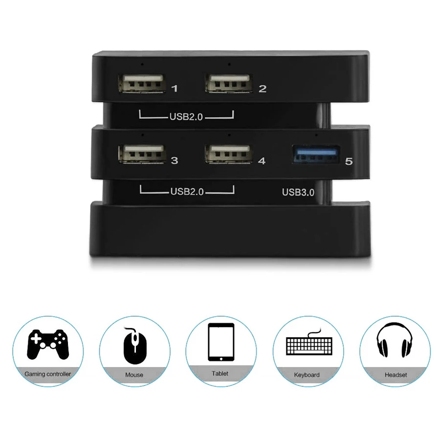 Аксессуары для PS4 Pro Play Station 4 Host USB Hub 3 0 & 2 Port игровая консоль расширение
