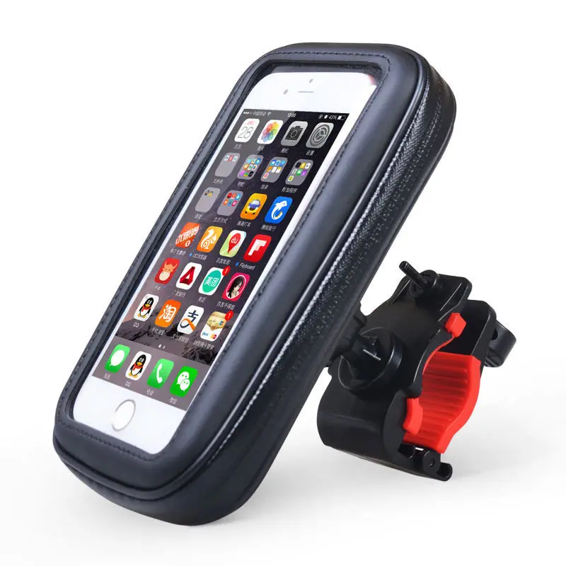 

Motorcycle Phone Holder Mount Phone Stand Support for iPhone7 5S 6 Plus GPS Bike Holder with Waterproof Bag soporte movil moto