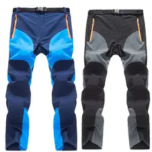 Quick Dry Outdoor Summer Breathable Hiking Pants Men Waterproof Mountain Climbing Trousers Camping Trekking Sport Pants Size 5XL