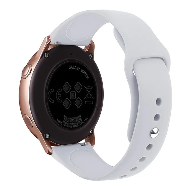 Силиконовый ремешок для часов Ремешок Для Xiaomi Huami Amazfit GTS/GTR 42 мм/Bip Lite Смарт-часы браслет спортивный сменный Браслет - Цвет: Light gray