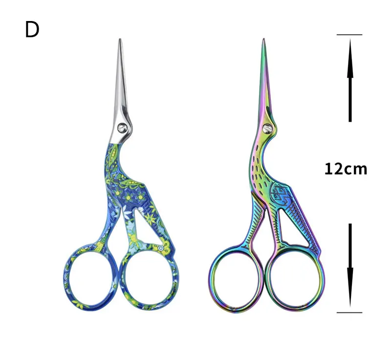 8 стилей, из нержавеющей стали классические ножницы Европейский-Стиль небольшой вышивка крестом ножницы Швейные аксессуары для дома ножницы инструменты