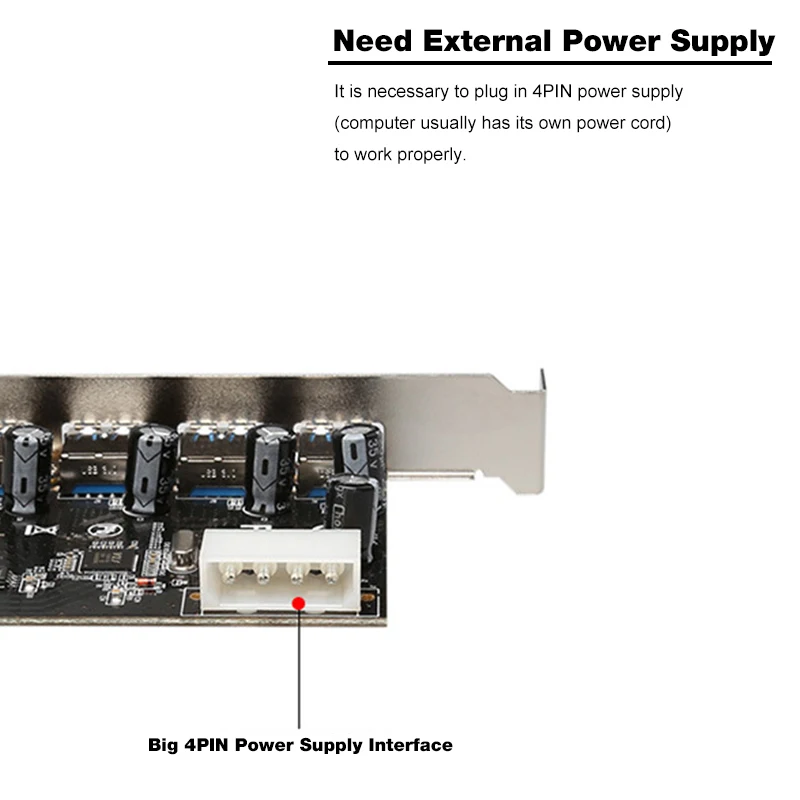 USB 3,0 PCI express карта расширения 4 порта USB 3,0 PCI-e PCIe адаптер USB3.0 5 Гбит/с скорость для рабочего стола win 10 с оригинальной коробкой