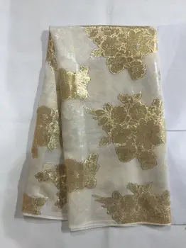 

gold dot jacquard 100% silk fabric silk Georgette fabric thin craft 114cm/8mm 5yards/lot LF05