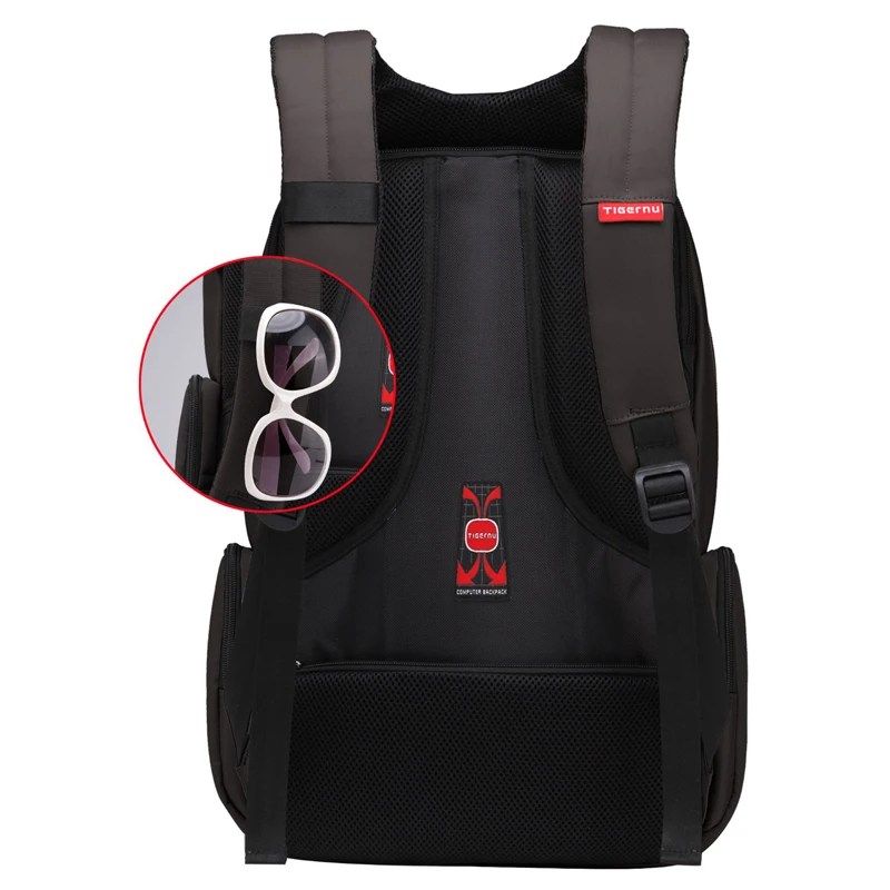 Tigernu de los hombres de la marca de las mujeres de carga USB mochila 15,6 pulgadas portátil bolso de escuela mochilas para adolescentes casual mochila Tigernu de los hombres de la marca de las mujeres de carga USB mochila 15,6 pulgadas portátil bolso de escuela mochilas para adolescentes casual mochila