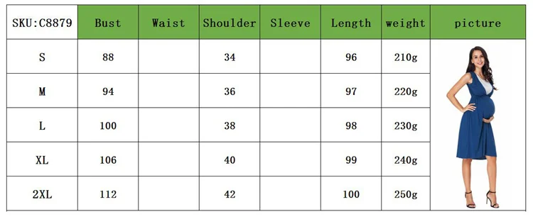 Summer O-Neck Sleeveless maternity clothes Maternity Dresses Breastfeeding Clothes For Pregnant Women Nursing pregnant dress (15)