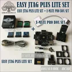 2019 Новейший легкий JTAG плюс LITE набор легкий JTAG плюс коробка + Новый E-mate коробка Emate Pro Box E-разъем EMMC инструмент все в 1