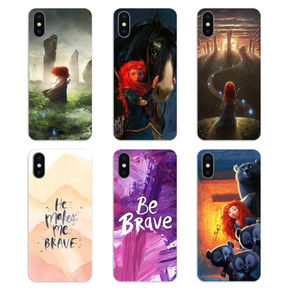 Силиконовый чехол для телефона Brave Мерида Huawei P Smart Y6 P8 P9 P10 Plus Nova P20 Lite Pro Mini 2017 SLA-L02