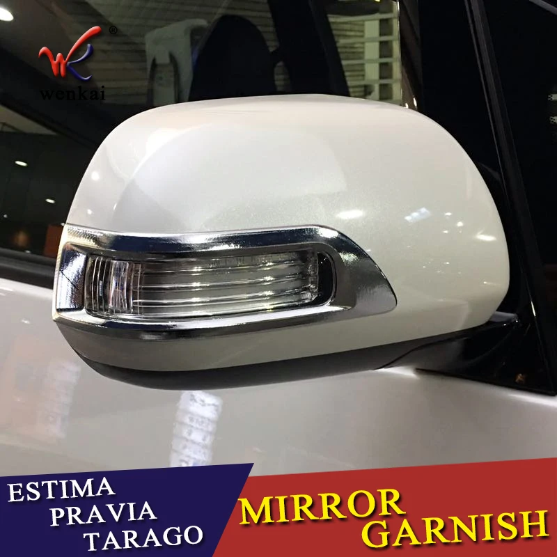 Для Toyota Estima Previa Tarago Sienna Автомобильная крышка зеркала заднего вида боковое зеркало декоративное покрытие отделка автомобильные аксессуары