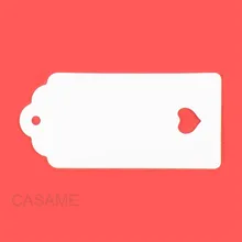 1500 шт винтажная бумажная Подарочная вешающая Крафтовая бирка/белая Продукция DIY бренд Примечание бирка на Лот Заказная цена логотипа Экстра