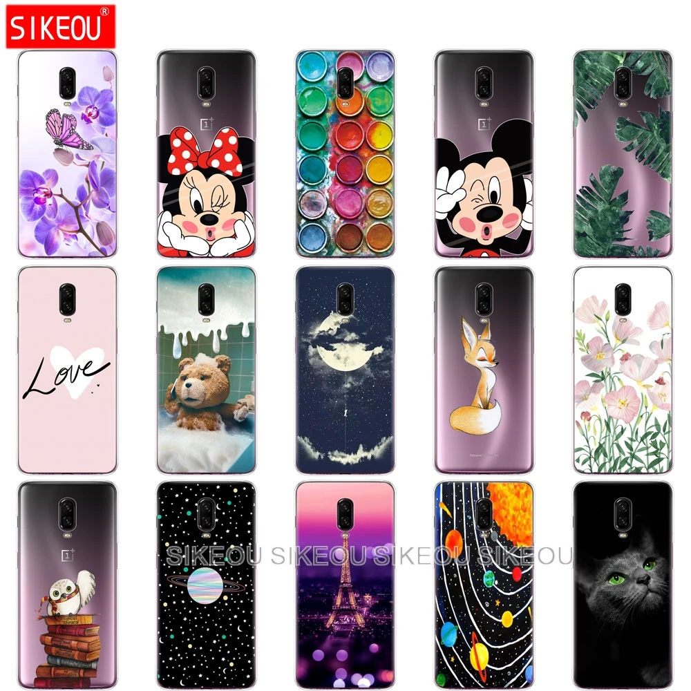 

soft silicon phone case for oneplus 6t cases cover Coque for one plus 6T etui cover for oneplus6 t case silicone phone shell