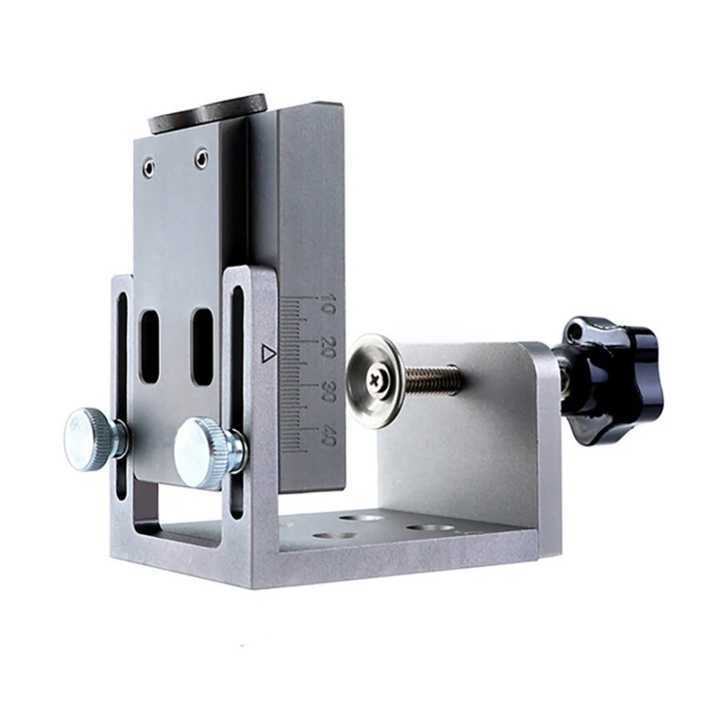 Guide Kit Locator Pocket Hole Jig Kit Wood Doweling Jig Drilling Jig For Furniture Fast Connecting Cam Fitting Woodworking Drill