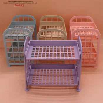 

Free shipping Kitchen shelves, offices, living rooms, bathrooms, toilets, plastic floor storage, storage rack