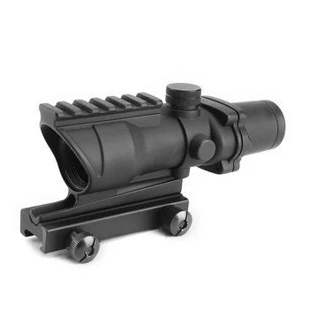 

Hunting Riflescope ACOG 4X32 Scope Optical Sight with rail on top for 20 mm Rails Mount