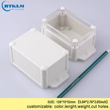 Водонепроницаемый корпус для электроники распределительная коробка diy пластиковая коробка abs Водонепроницаемая электронная Монтажная коробка 128*70*52 мм