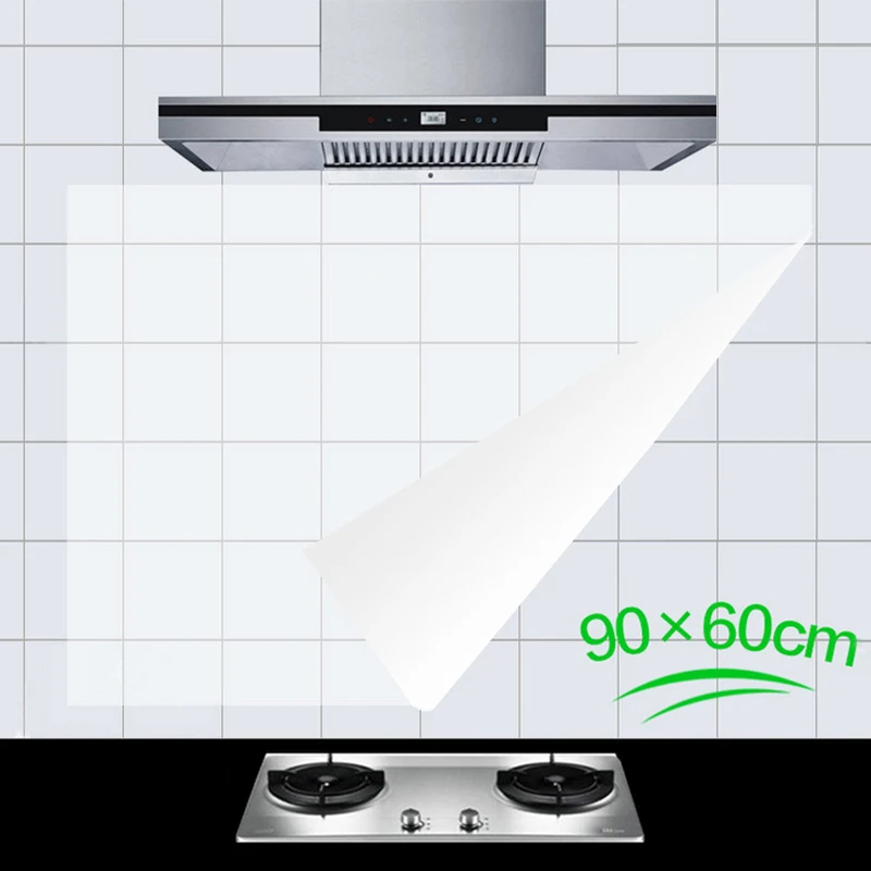 

Waterproof Bathroom Tiles Kitchen Backsplash Ceramic Tile Faux Stone Wall Panels Transparent Anti-Oil Sticker