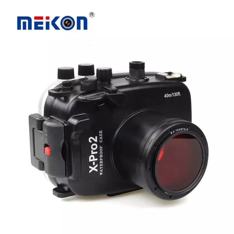 Waterproof Underwater Diving Camera Housing Hard Bag Case for Fujifilm