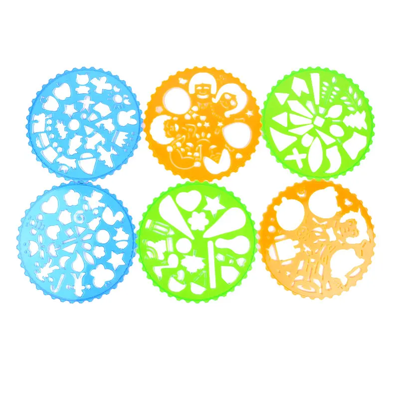 Billig Spirograph Schablonen Kunst Handwerk Spielzeug Zeichnung Vorlage kinder Zeichnung Werkzeuge, Geschenk Packs, Malerei Sets