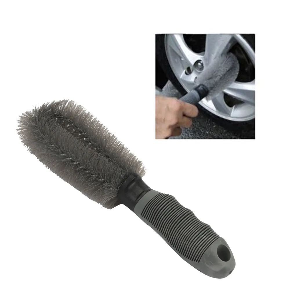 TOP Quality 1Pc Car Wheel Cleaning Brush Tool Tire Washing Cleaner Type