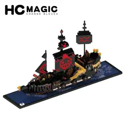 HC MAGIC 9033 Алмазный черный жемчуг сборки модель строительные блоки Дети День рождения самодельные игрушки подарки дети развивающие аниме