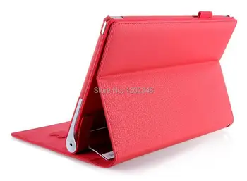 

2 in1 Hand Strap&Credit Card Slot Slim MagSmart Removeable Stand Leather Cover Tablet Case For Lenovo Yoga Tablet 2 1050 1050F