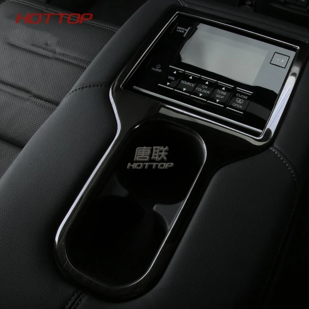 

The car rear row armrest cup frame trim fit for honda crv honda cr-v 2017 2018 5th generation