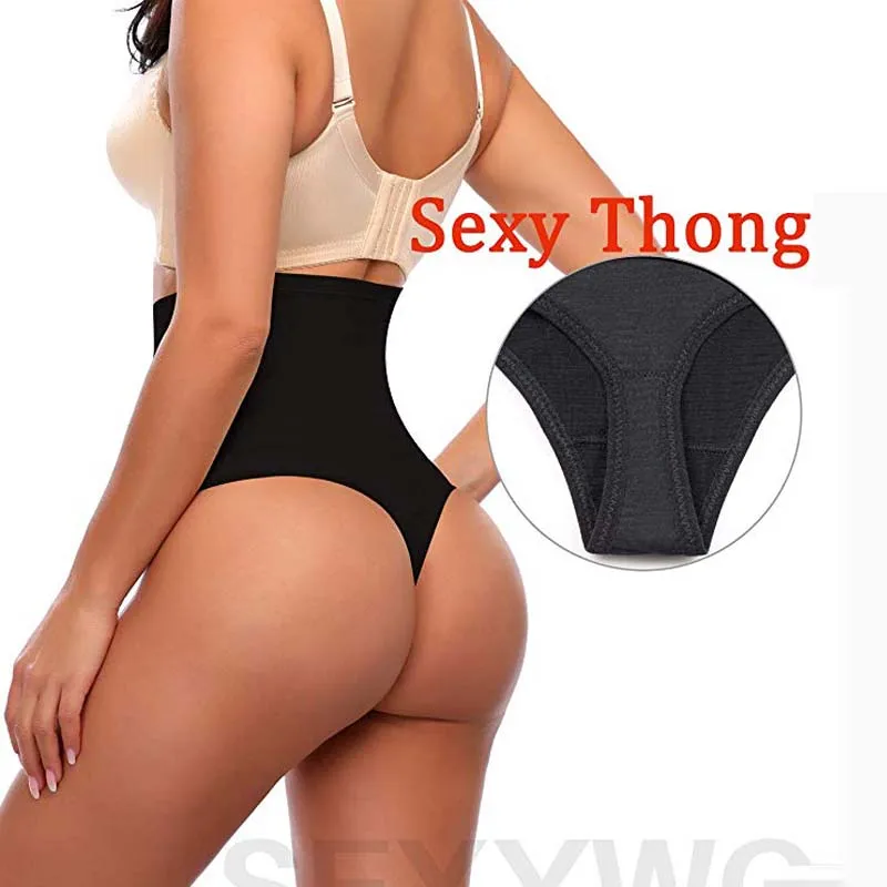 

Women Waist Trainer Thong Shapewear Tummy Control Knicker Panty Slimmer Body Shaper