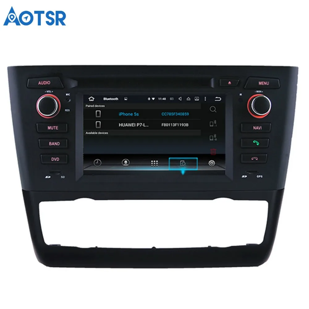 Android 8 0 7 1 автомобильное зарядное устройство для BMW серии E81 E82 E87 E88 116i 118i 2 Din радио