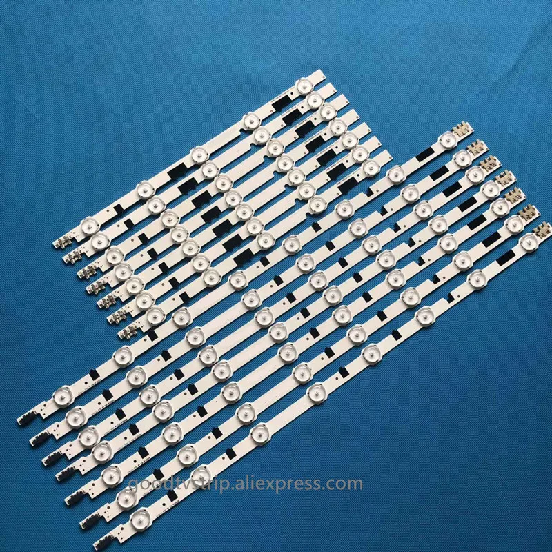 2x2 drop ceiling light panels 5set=70pcs LED backlight strip for Samsung UE40F6400 D2GE-400SCA 400SCB-R3 2013SVS40F L 8 R 5 BN96-25520A 25521A 25305A 25304A led ceiling panel