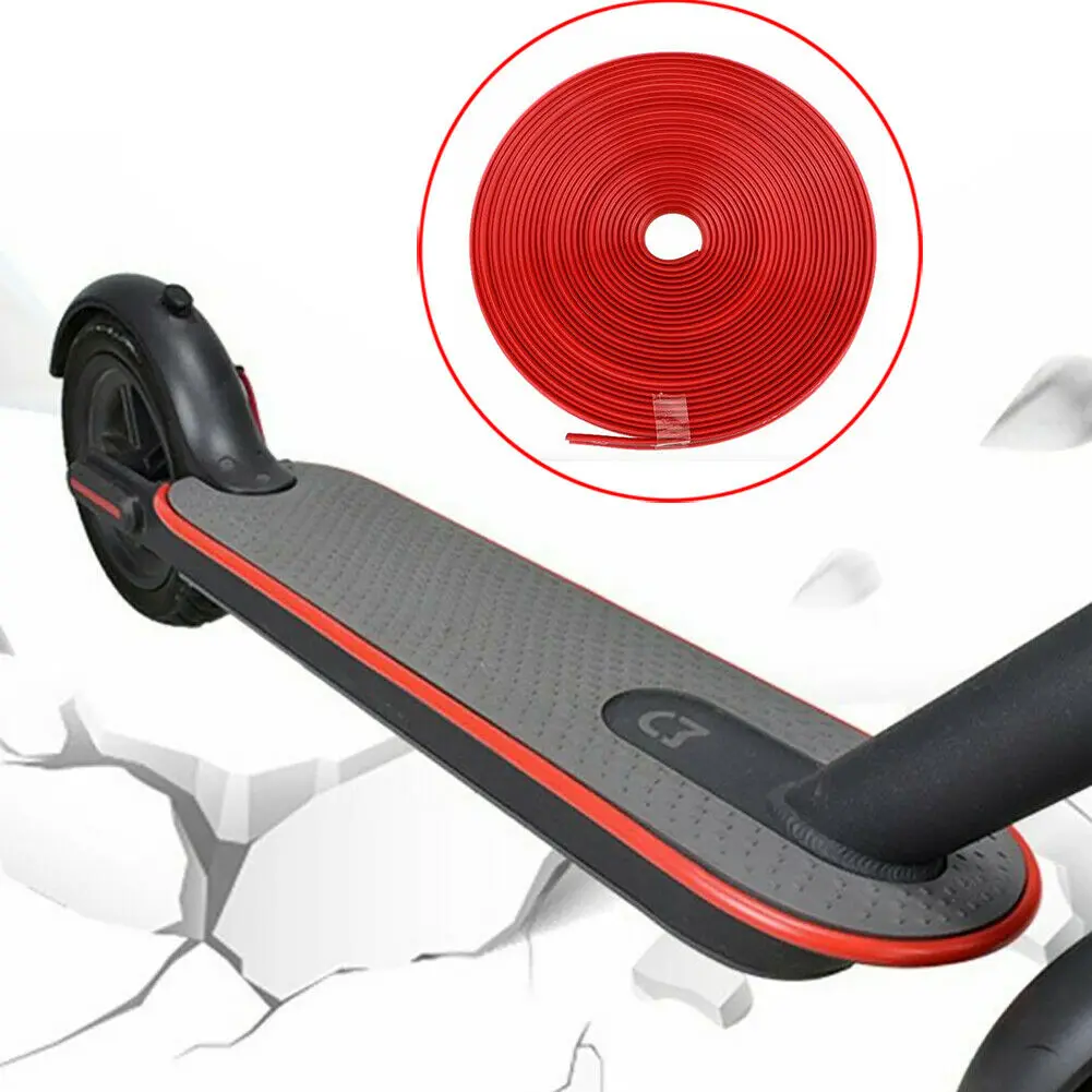 Бампер Защитный скутер полоски для корпуса для Xiaomi Mijia M365 Электрический скейтборд автомобиль скутер части декоративные полоски