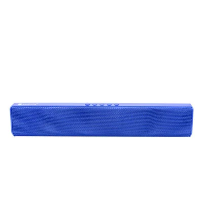 NewRixing беспроводной Bluetooth динамик стерео Бас Сабвуфер поддержка AUX в USB TF карта fm-радио воспроизведение музыки с микрофоном Handfree - Цвет: blue soundbar