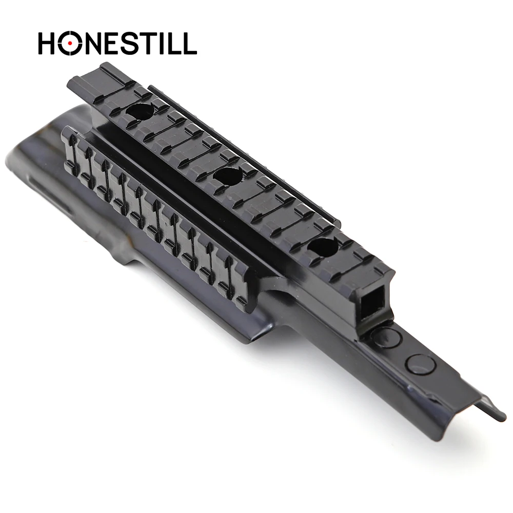 

AK 47 Receiver Scope Mount Top Cover 47 74 AK Series Tri-Rail Hunting Top Scope Mount Accessories Handguard Quad Rail System