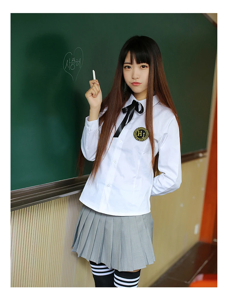 New Japanese School Uniforms Sailor Tops+skirt Navy Style Jk Girls ...