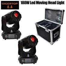 2в1 Flightcase упаковка 180 Вт Шарпи луч движущаяся голова сценический свет супер яркий светодиодный сценический свет для диско-ди-джей с Ce RoHS Gobo/цвет