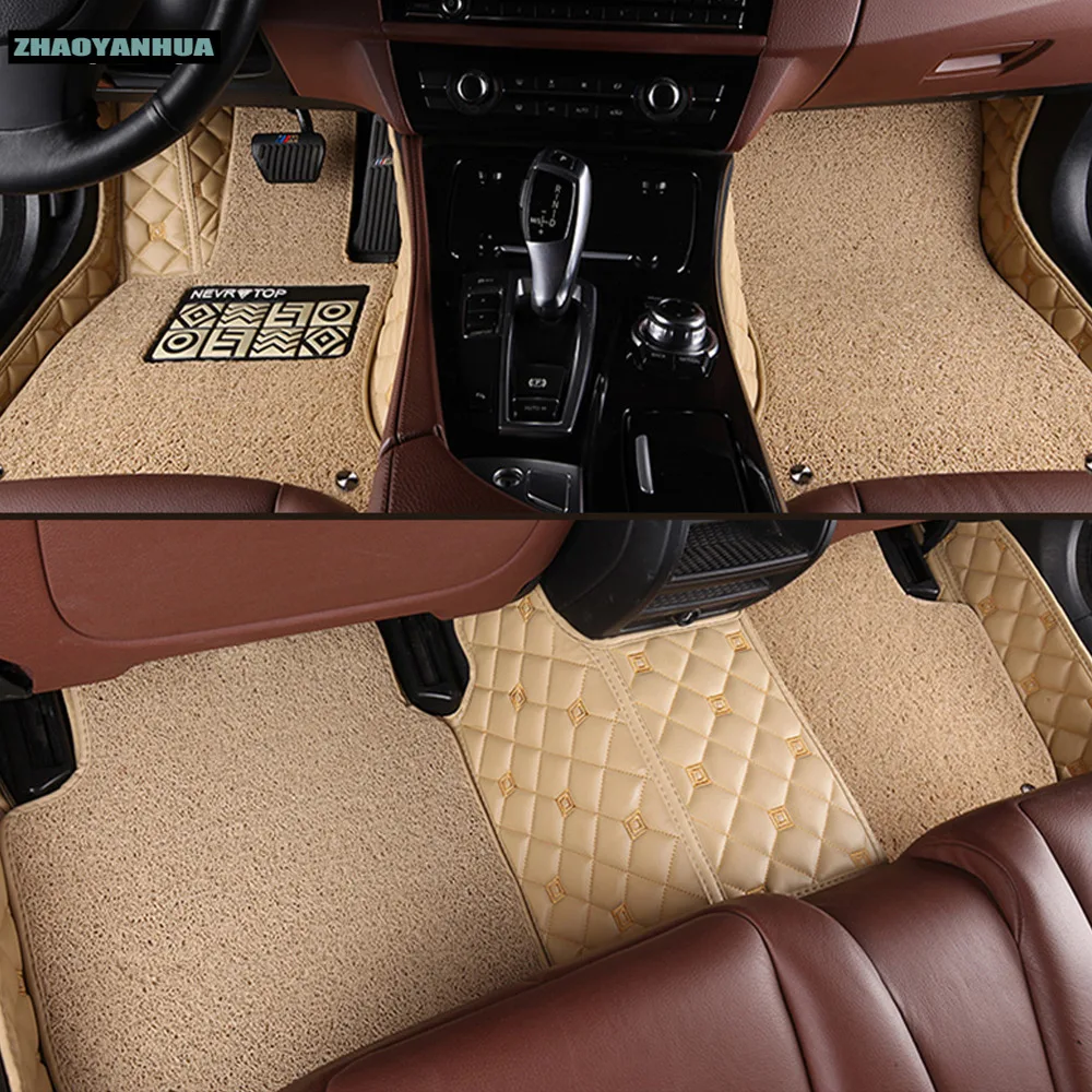ZHAOYANHUA car floor mats specially for Mercedes Benz S class W221 S350