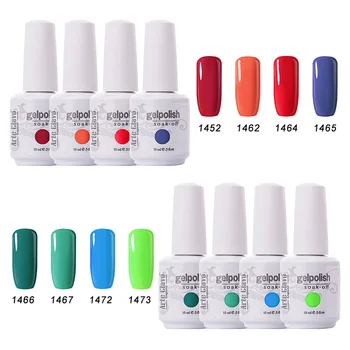 

Hot Sale Color Varnish 15ml Arte Clavo 8pcs/lot Soak Off UV Gel Nail Gel Polish Cosmetics Nail Art Manicure Nails Gel Lacquer