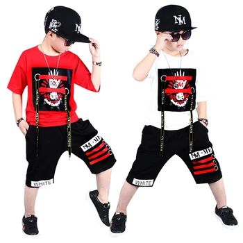 

kid Sport Suits Teenage Summer Boys Clothes Set Short Sleeve T Shirt & Pants Casual 8 9 10 12 14 Years boutique kids clothing