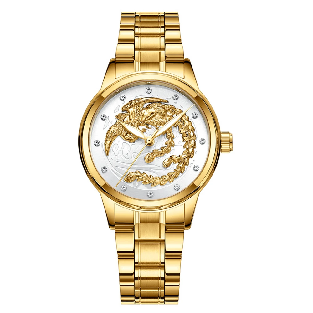 Часы для влюбленных для женщин и мужчин, часы, стальные светящиеся наручные часы, FNGEEN, модные роскошные мужские женские наручные часы, золотые парные часы