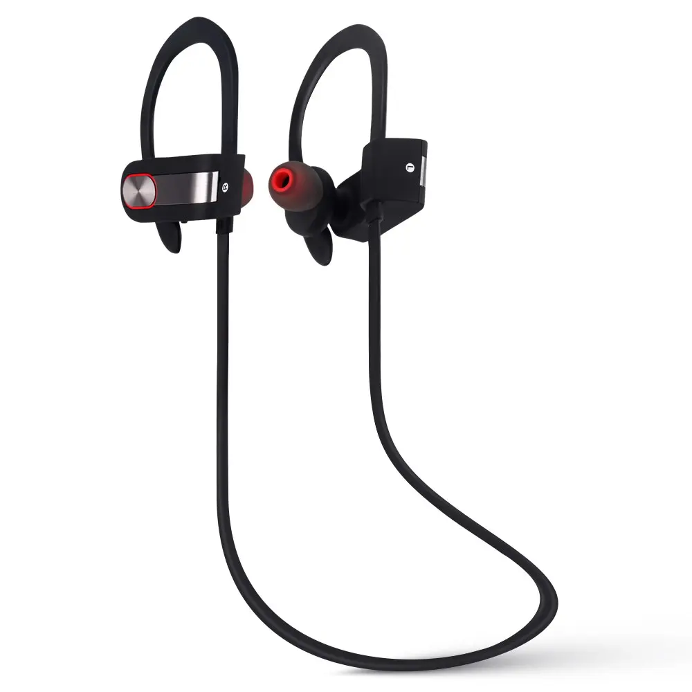 Беспроводные наушники Bluetooth 4 1 спортивные в ухо с микрофоном для телефона iphone
