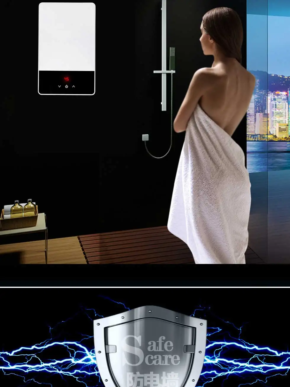 toque aquecimento elétrico agua 220