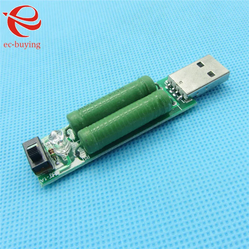 USB Mini Discharge Load Resistor 2A/1A With Switch 1A Green led, 2A Red Led USB Power Adapter USB Mini Discharge Load Resistor 2A/1A With Switch 1A Green led, 2A Red Led USB Power Adapter