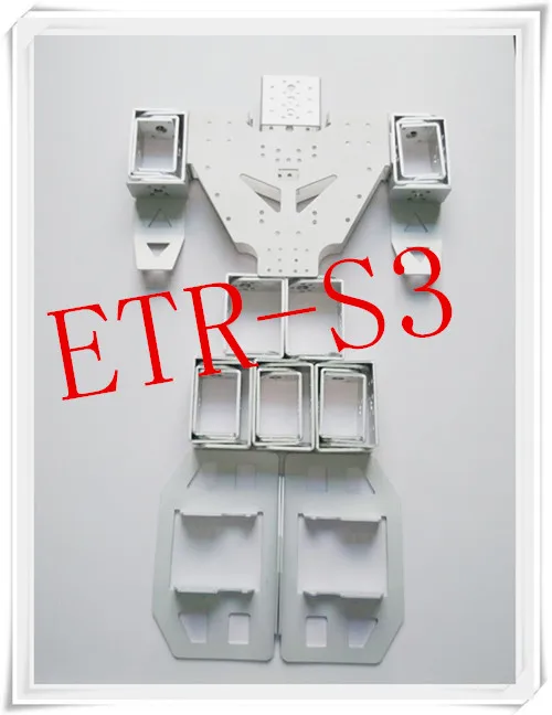 

17DOF Arduino Humanoid Robot frame(no servo) control servo Robotic Educational Robot Kit Servo Bracket
